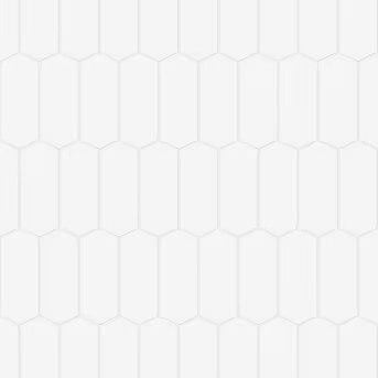 Satori Hudson Brilliant White Picket 10-in x 13-in Glossy Porcelain Wall Tile (0.94-sq. ft/ Piece... | Lowe's