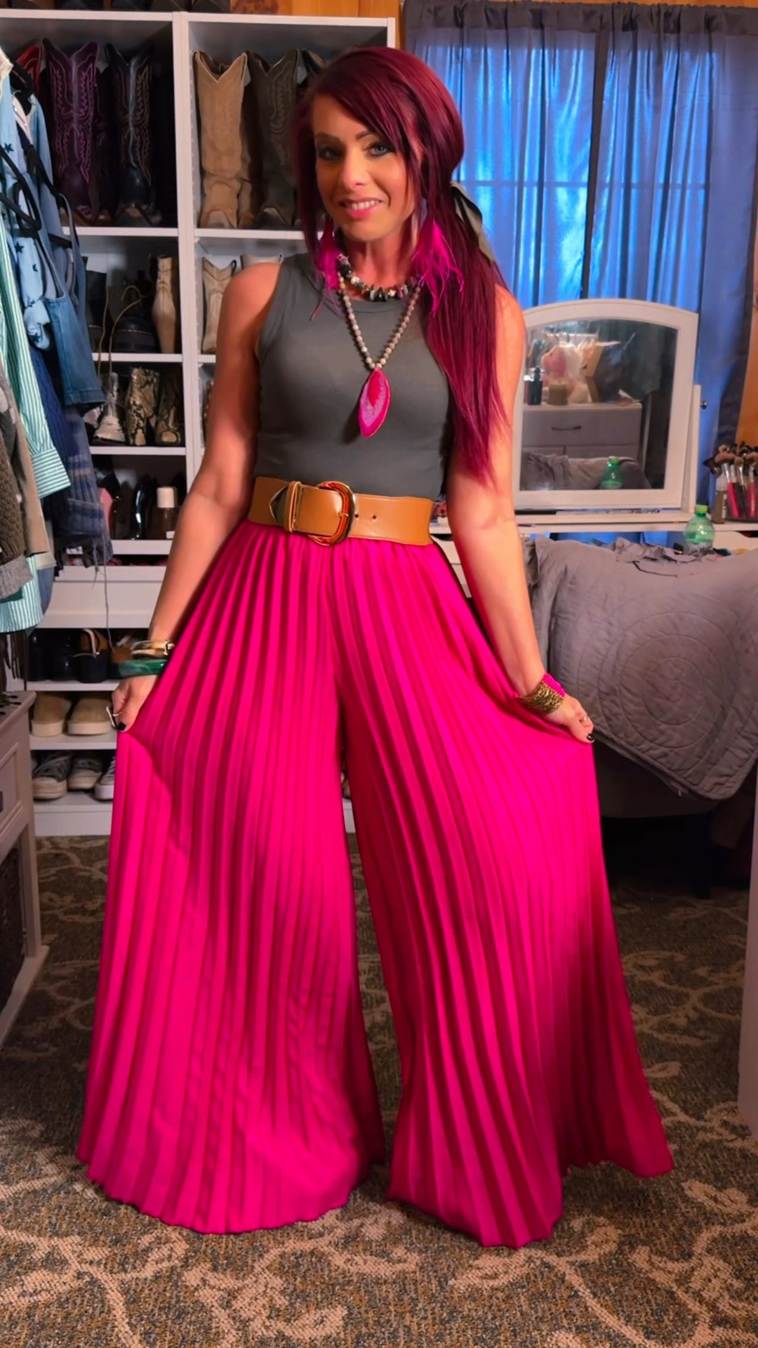 Pants - in a size S
Tank - in a size S 

#LTKgrwm #LTKPetite #LTKootd
