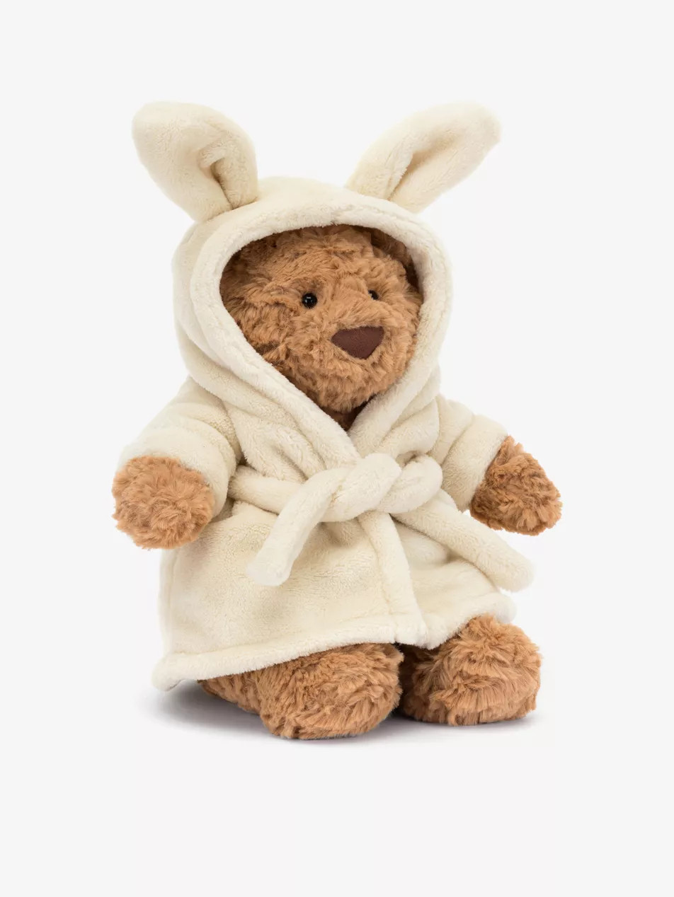 Bartholomew Bathrobe Bear soft toy 26cm | Selfridges