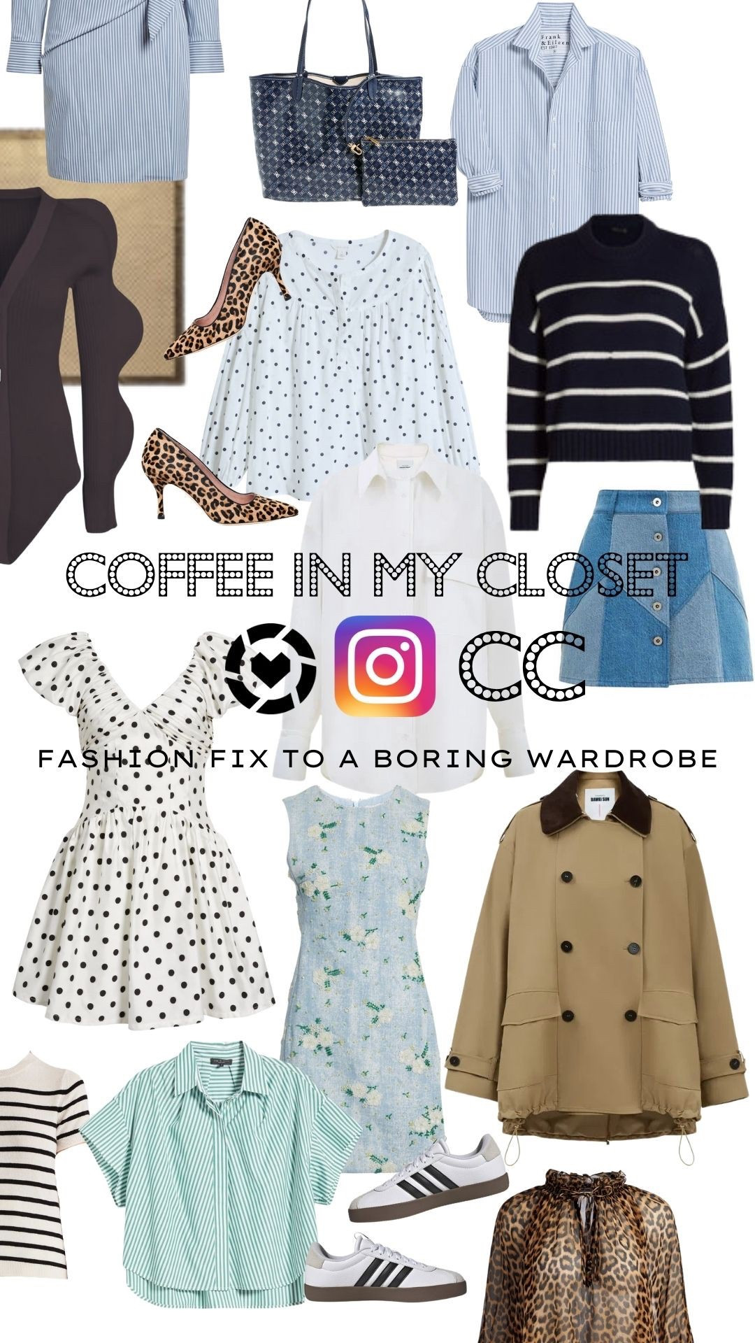 I hear it all the time. “I’m so sick of my clothes” Here are some ways to fix a boring wardrobe and revive your style. 