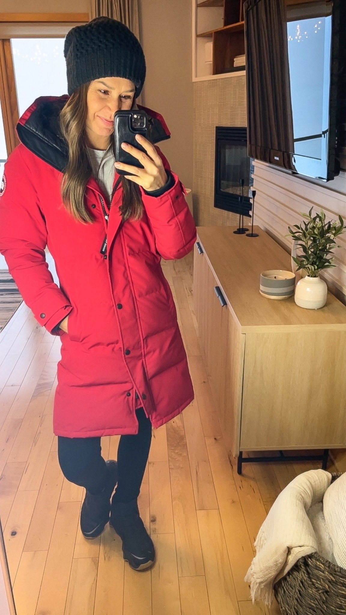 If you want to survive the Midwest winters, you need gear to keep you warm to enjoy this weather. 

This timeless coat is the warmest piece I own and worth the investment. It will keep you warm year after year. Sharing these pieces so you don’t have to miss out on the outdoor activities because of the cold. 