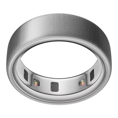 Oura Ring 4 Brushed Silver - Size 10 | Target