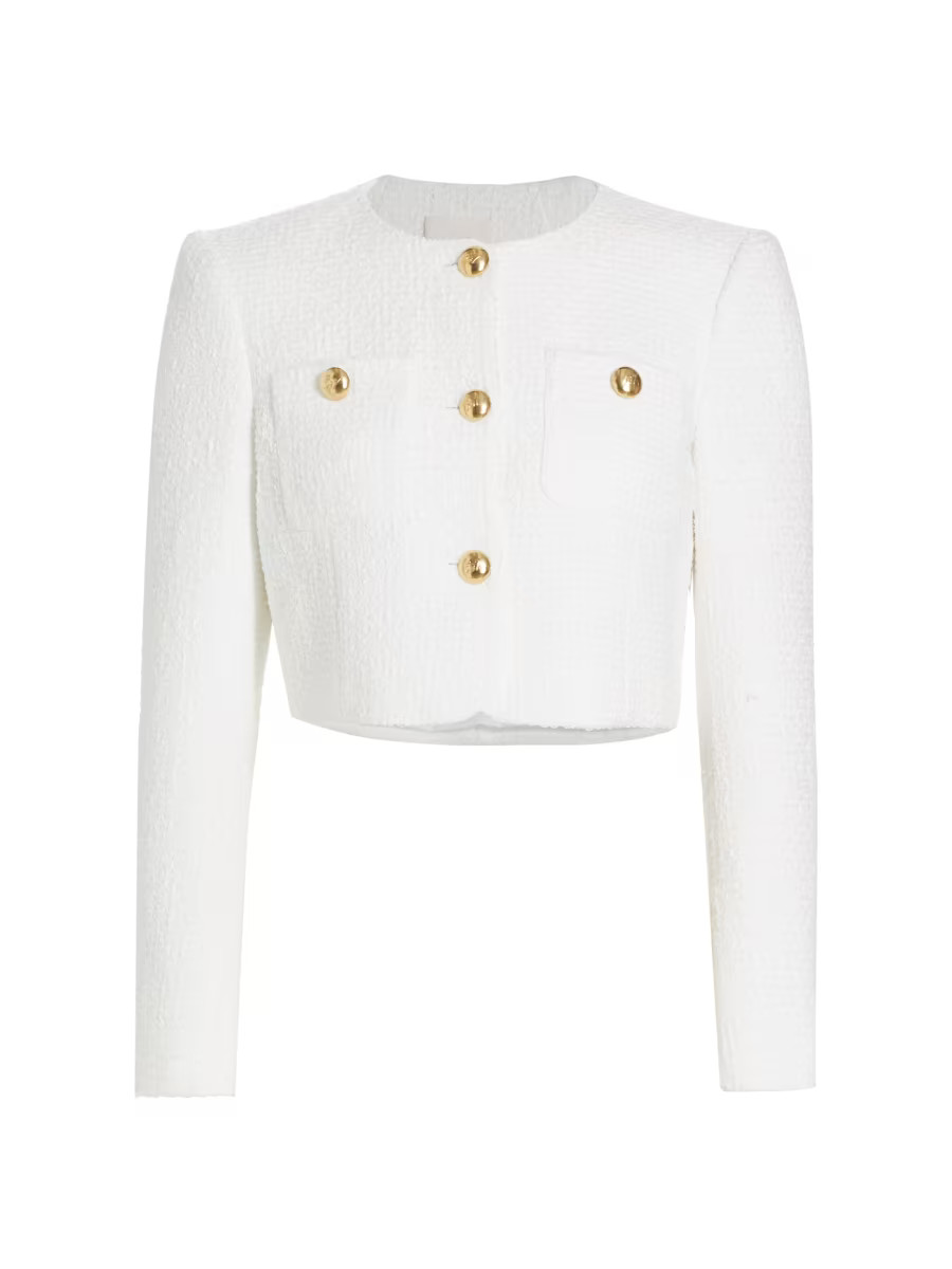 Auden Tweed Crop Jacket | Saks Fifth Avenue