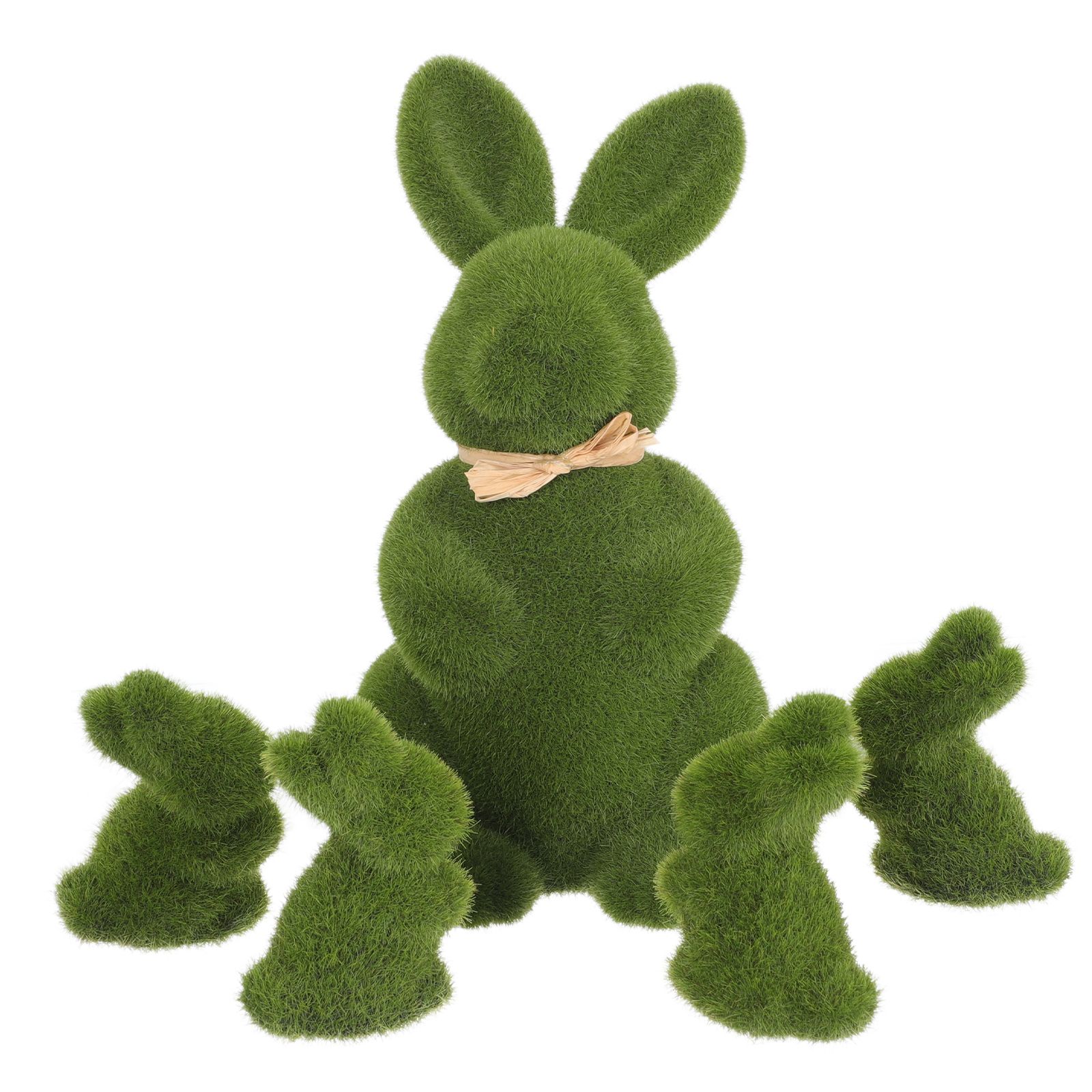 5Pcs Easter Rabbit Adornment Garden Bunny Decor Party Shooting Props (Green) | Walmart (US)