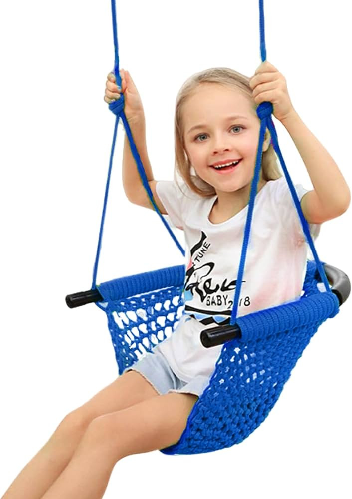 Swing Seat for Kids Heavy Duty Rope Play Secure Children Swing Set,Perfect for Indoor,Outdoor,Pla... | Amazon (US)