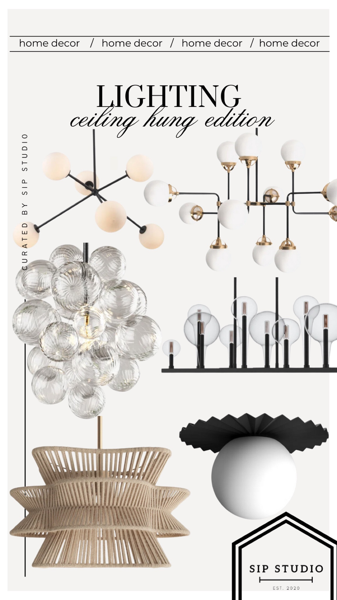 Lighting / ceiling hung lighting fixtures / joss and main edition 

#LTKStyleTip #LTKHome #LTKSaleAlert