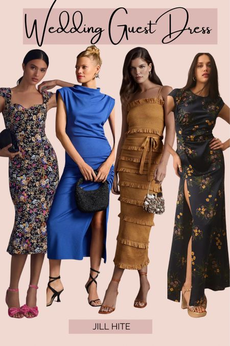 Fall wedding guest dress that is perfect for women over 40 or women over 50 👗 cocktail dress over 50, what to wear to fall wedding, rehearsal dinner dress, over 50 fashion, special event dress, flattering midi dress

#LTKSeasonal #LTKwedding #LTKFind