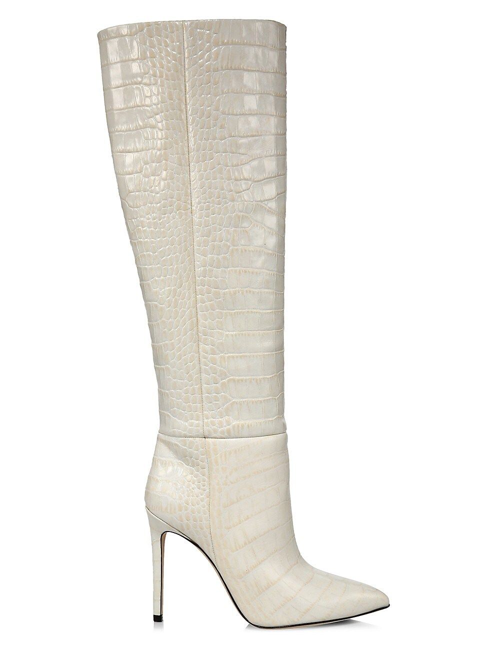 Paris Texas Women's Knee-High Croc-Embossed Leather Boots - Avoiro - Size 41 (11) | Saks Fifth Avenue