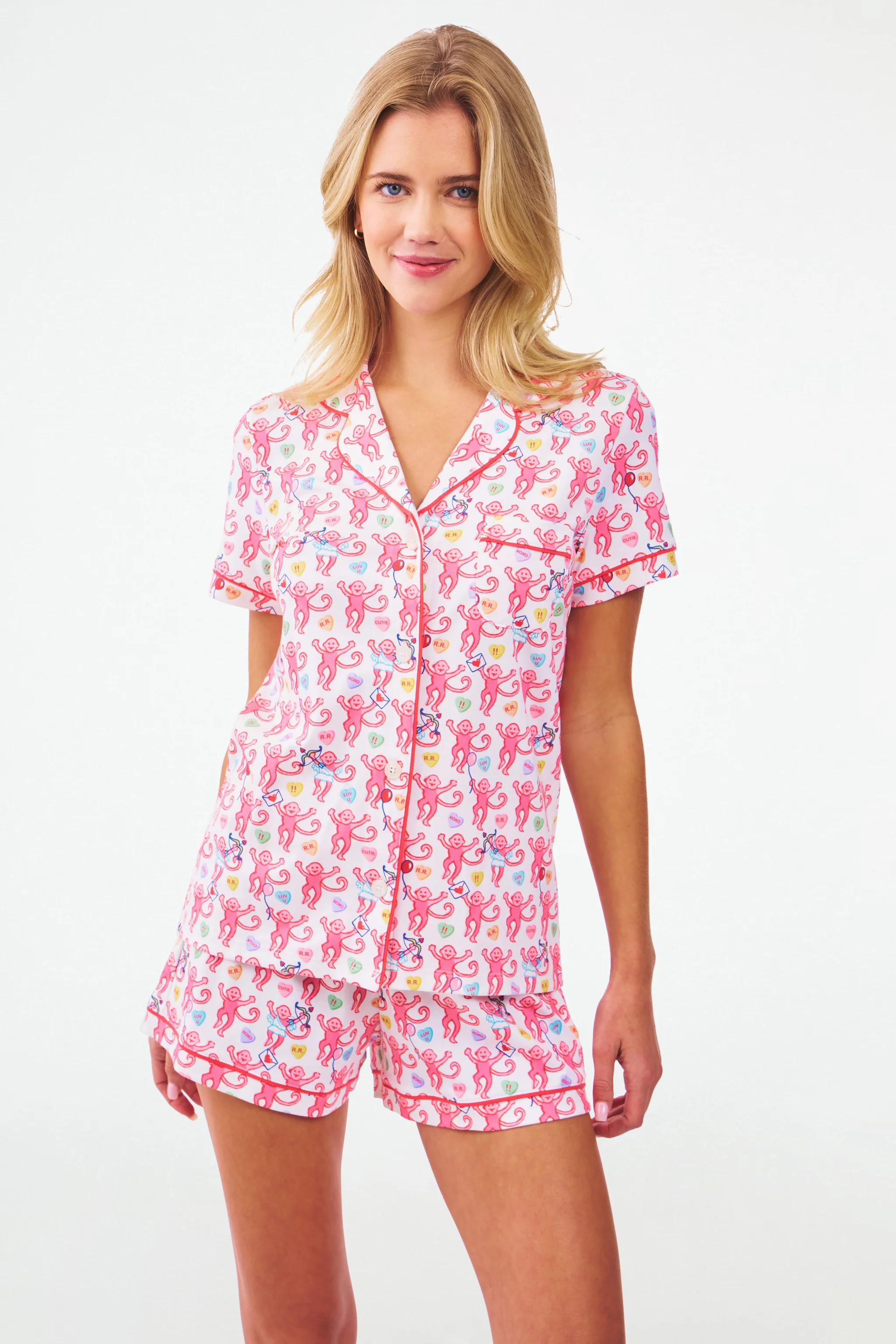 Be My Monkey Polo Pajamas | Roller Rabbit | Roller Rabbit