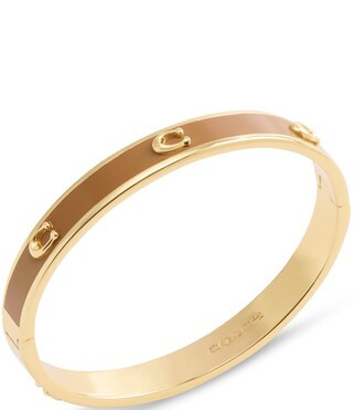 COACH Signature C Enamel Bangle Bracelet | Dillard's | Dillard's