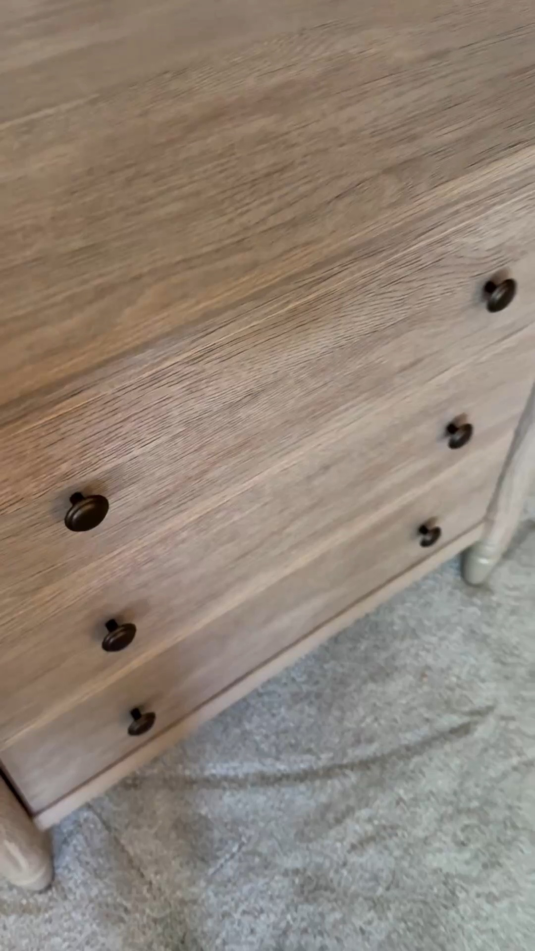 If you’re looking for affordable Walmart bedroom furniture, these nightstands are such a great find! I’m so happy with them—they look high-end but are under $200 each. They’re heavy, sturdy, and the three deep drawers provide plenty of storage. The natural brushed oak finish is beautiful and gives the room a warm, elevated feel. Such a great option if you’re updating your bedroom on a budget!

#LTKHome #LTKOver40