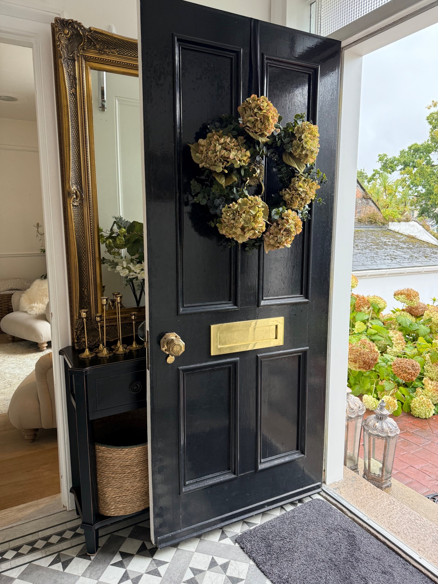 Autumn kerb appeal…simple front  door styling with an updated easy wreath 🤎🍂🍁

#LTKuk #LTKhome #LTKautumn
