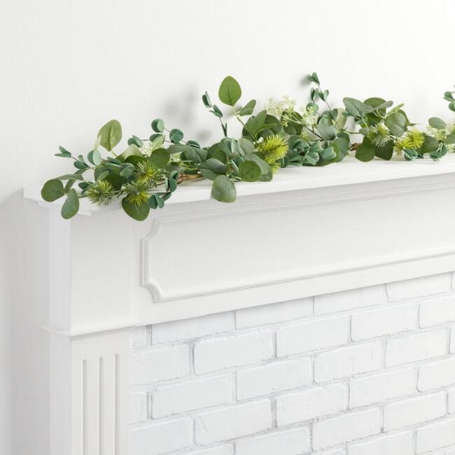 Faux Seeded Eucalyptus Garland | World Market