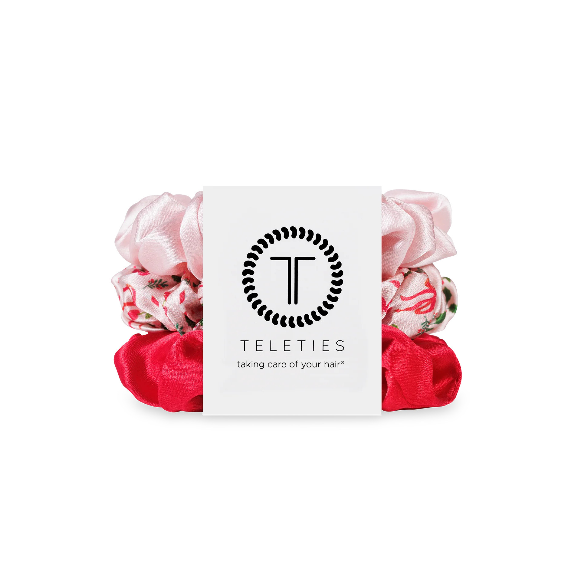 Blushmas Large Silk Scrunchies | TELETIES