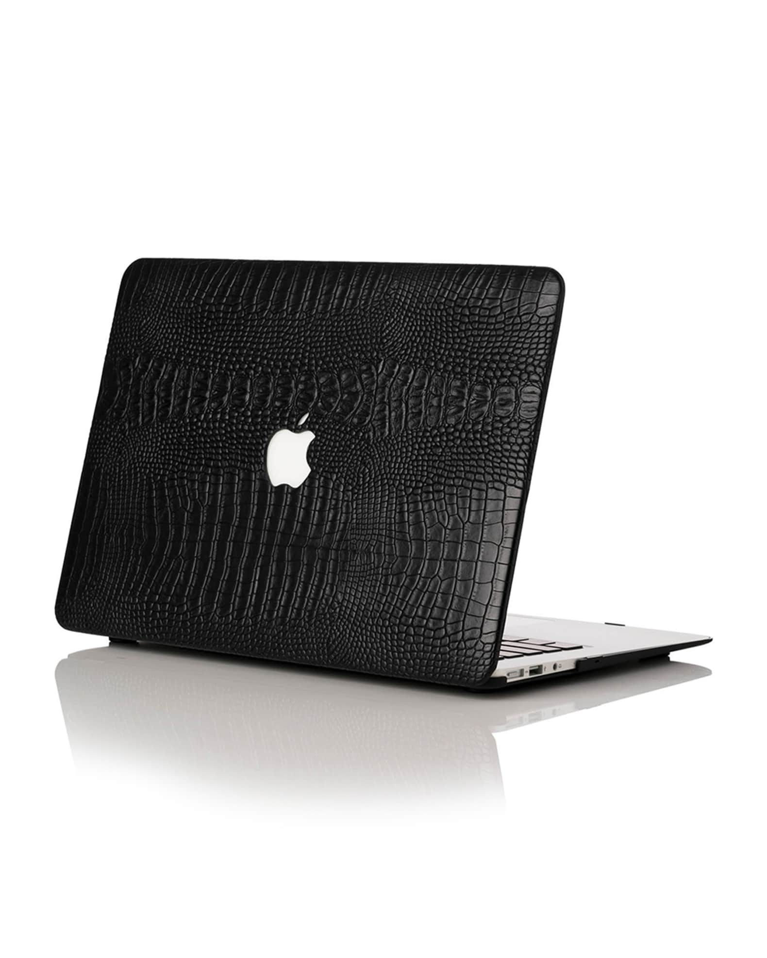 Chic Geeks Faux Crocodile 13" MacBook Pro with TouchBar Case | Neiman Marcus