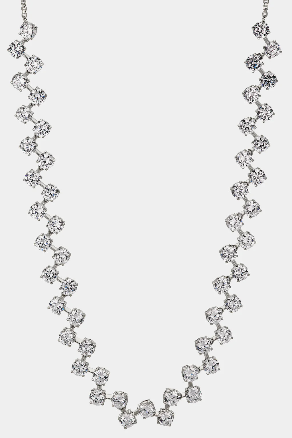 HALLE CZ ADJUSTABLE CHOKER NECKLACE | NADRI