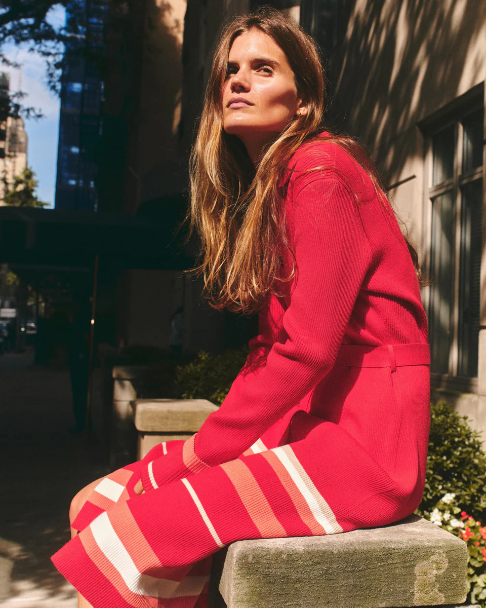 Kelley Midi Dress-Cayenne | Cartolina