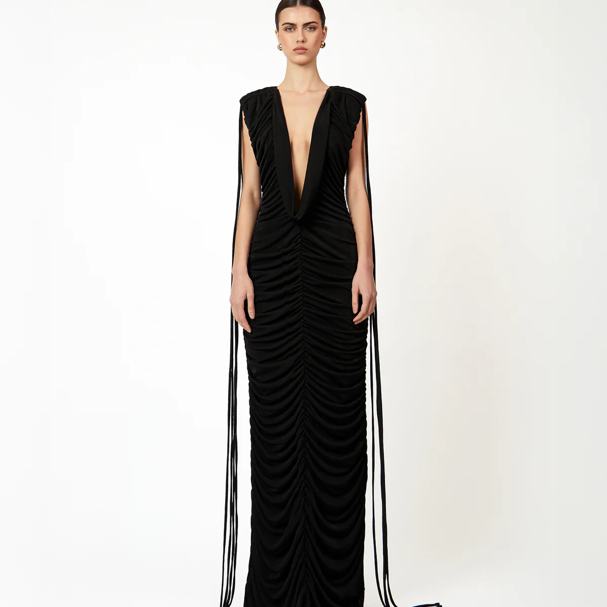 KAELI DRESS - BLACK | khanums