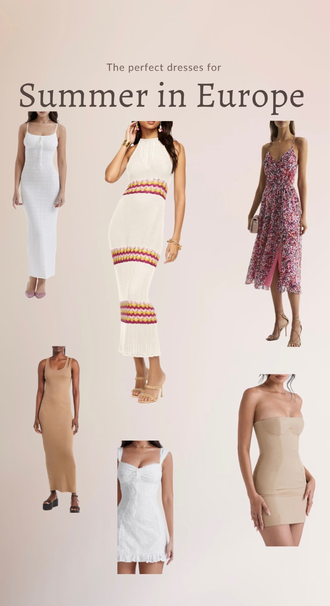 Dresses I’m taking to Europe this summer 

#LTKSeasonal #LTKtravel #LTKeurope