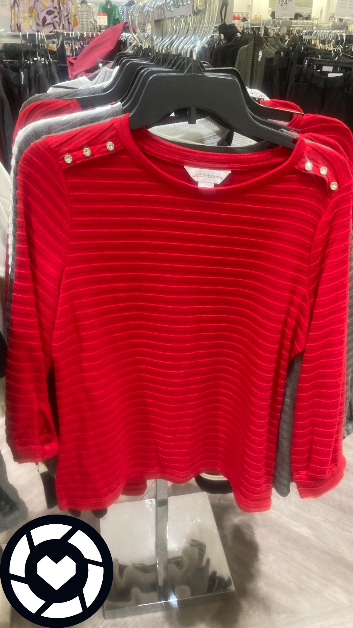 Beautiful red sweater to wear for your holiday events and after.

#LTKFindsUnder100 #LTKHoliday