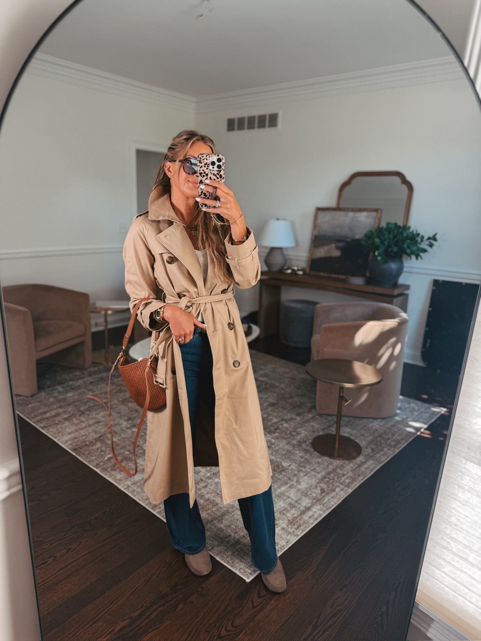 THE trench for Fall! Perfect length, perfect weight and gorgeously made!

#LTKdayinmylife #LTKootd #LTKSeasonal