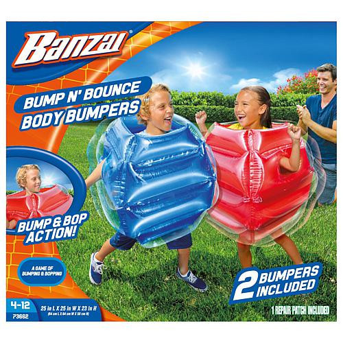 Banzai Bump N Bounce Body Bumpers | HSN