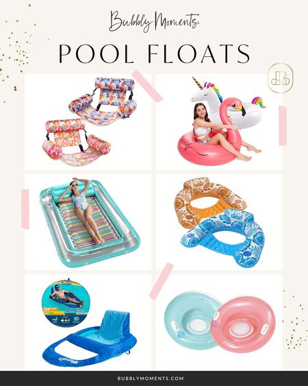 Amazon Pool Floats. Beach and Pool Essentials#LTKswim #LTKfindsunder100 #LTKfindsunder50 #amazonfinds #poolfloats #inflatable #pool #beach #summer

