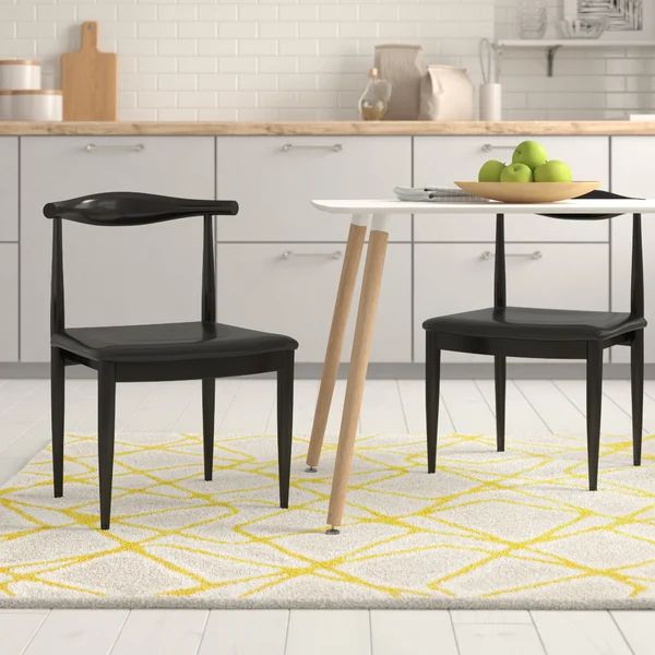Albia Solid Back Side Chair (Set of 2) | Wayfair North America