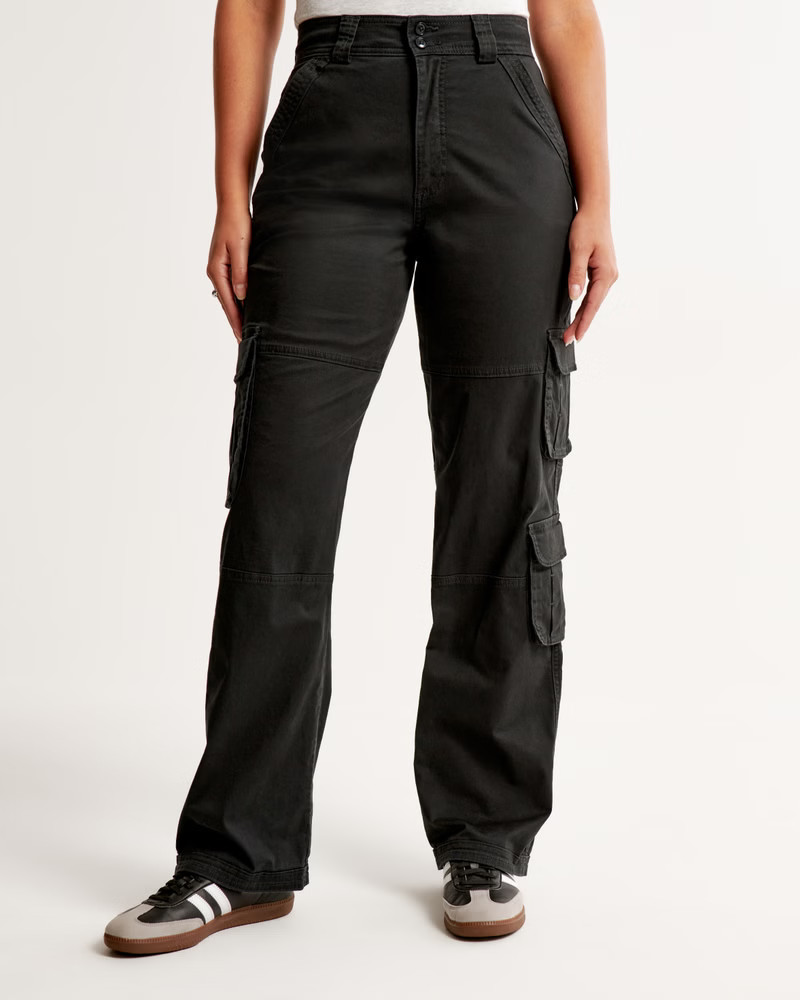 Curve Love Relaxed Cargo Pant | Abercrombie & Fitch (US)