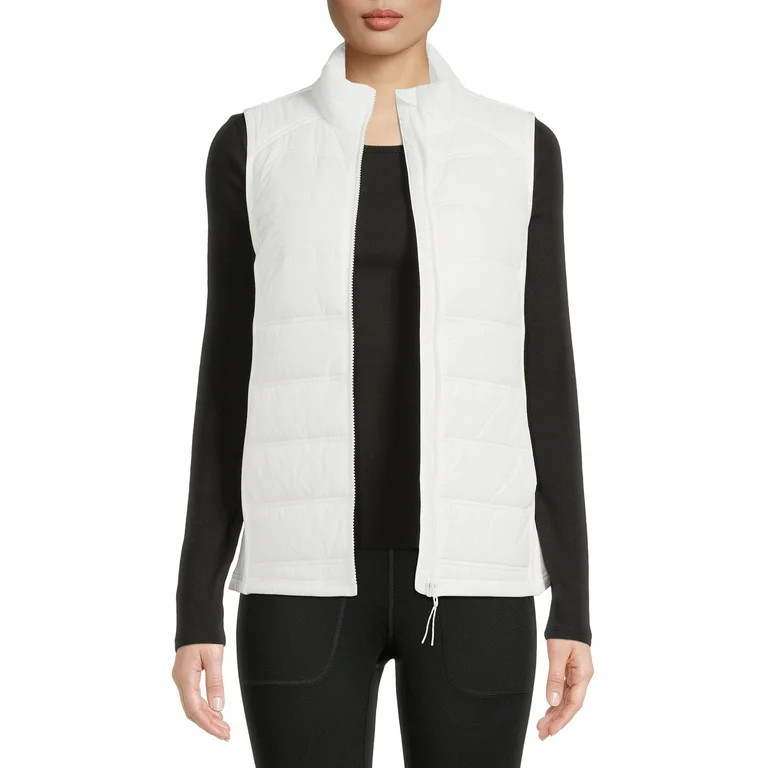 Avia Women's Quilted Zip-Front Vest | Walmart (US)