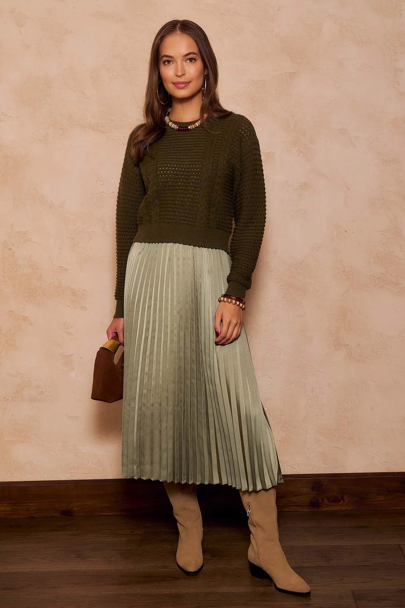 Gabbie Dress- Olive | Avara