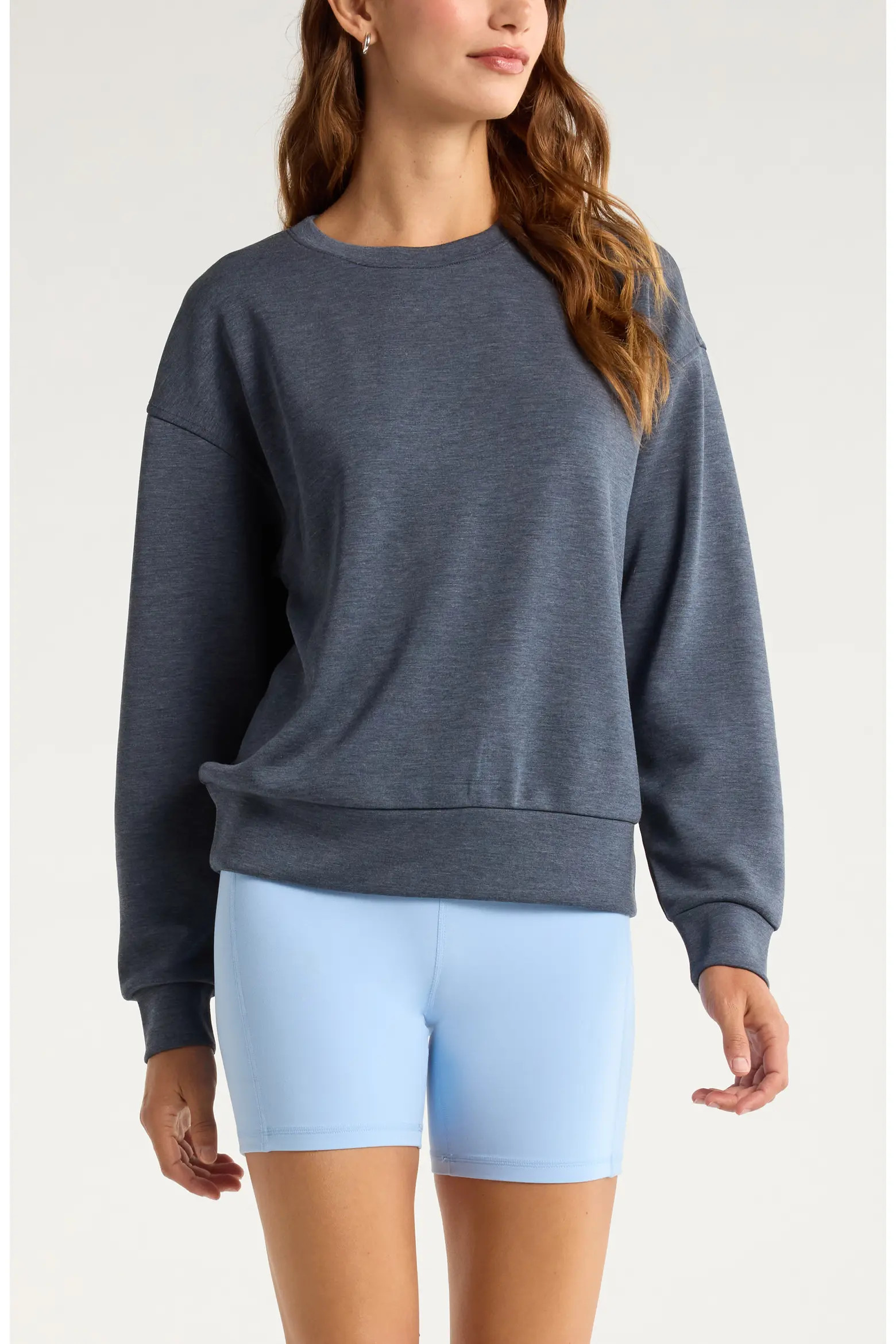 Soft Luxe Boxy Crew Sweatshirt (Women) | Nordstrom | Nordstrom