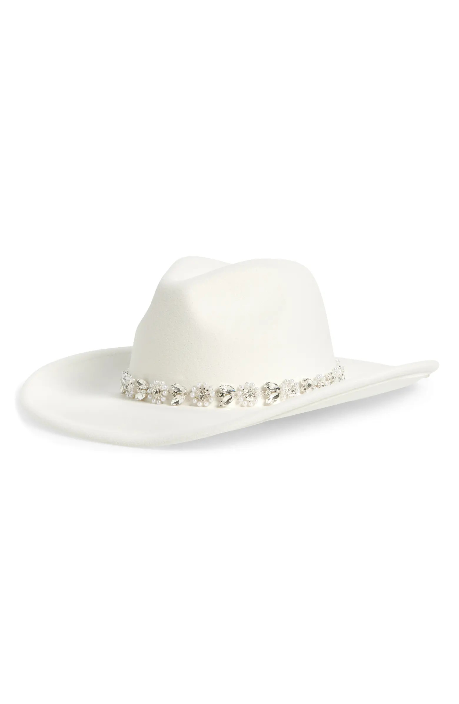 Treasure & Bond Embellished Felt Cowboy Hat | Nordstrom | Nordstrom