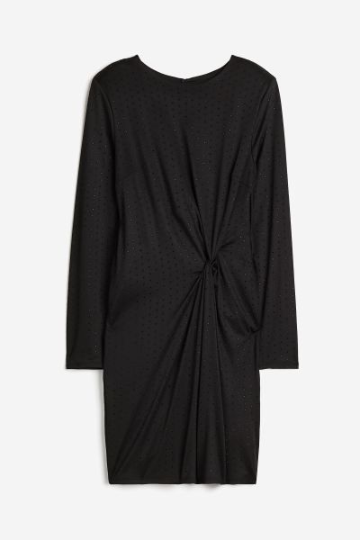 Knot-detail Jersey Dress | H&M (US + CA)