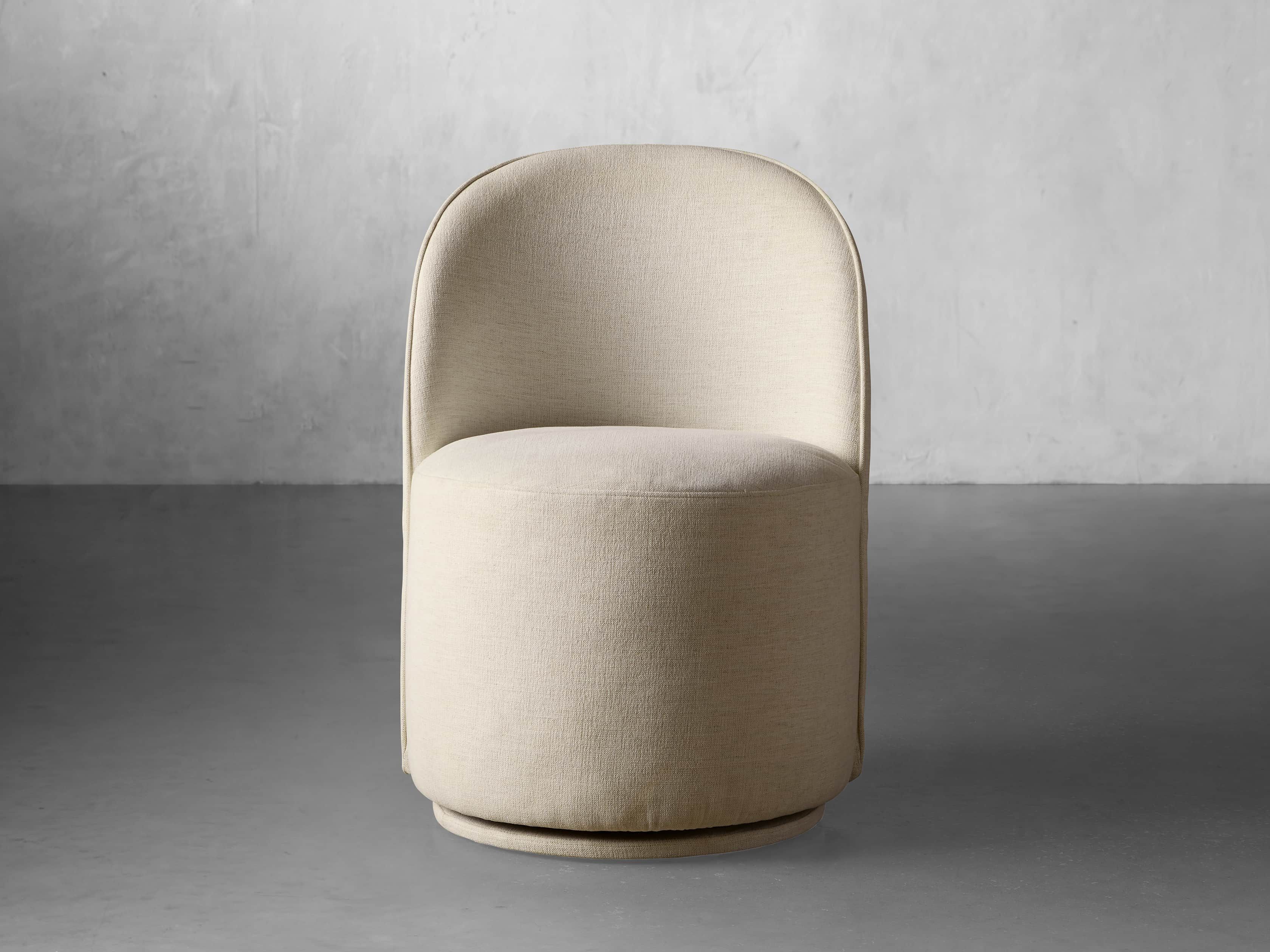 "Kira Swivel Dining Chair" | Arhaus