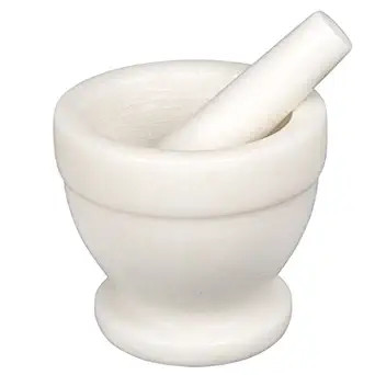 Creative Home Natural Marble Mortar and Pestle Set Guacamole Molcajete Bowl Kitchen Spices Herbs ... | Amazon (US)