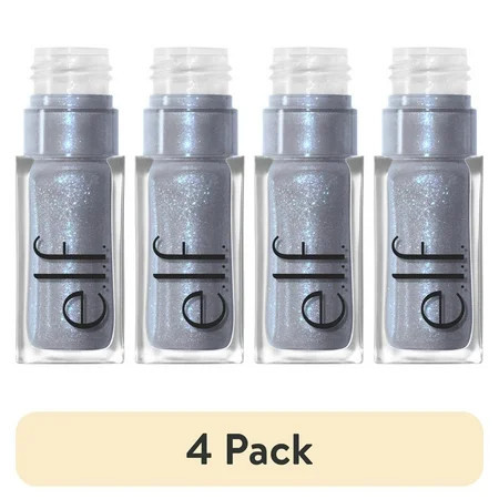 (4 pack) e.l.f. Glow Reviver Lip Oil Glimmer - Opal-ogy Tour - 0.25 fl oz | Walmart (US)