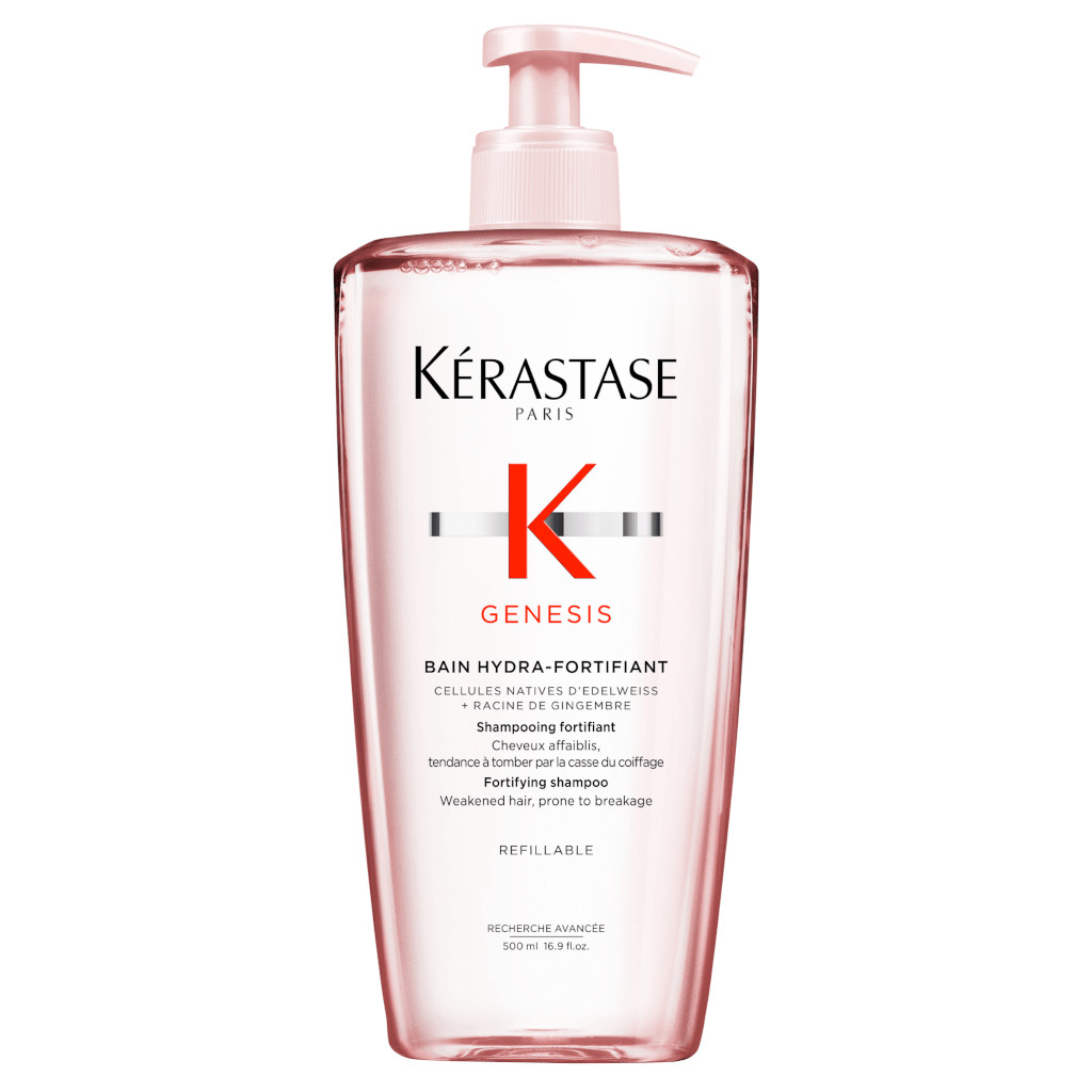 Kérastase Genesis Bain Hydro-Fortifiant Shampoo For Weakened Hair Prone To Breakage 500ml | Adore Beauty (ANZ)