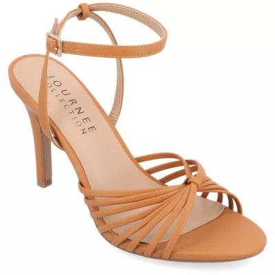 Journee Collection Women's Vanita Pumps, Tan, 6.5M | Belk