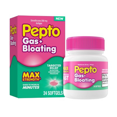 Pepto-Bismol Bloating Relief Swallowable Tablets - 24ct | Target