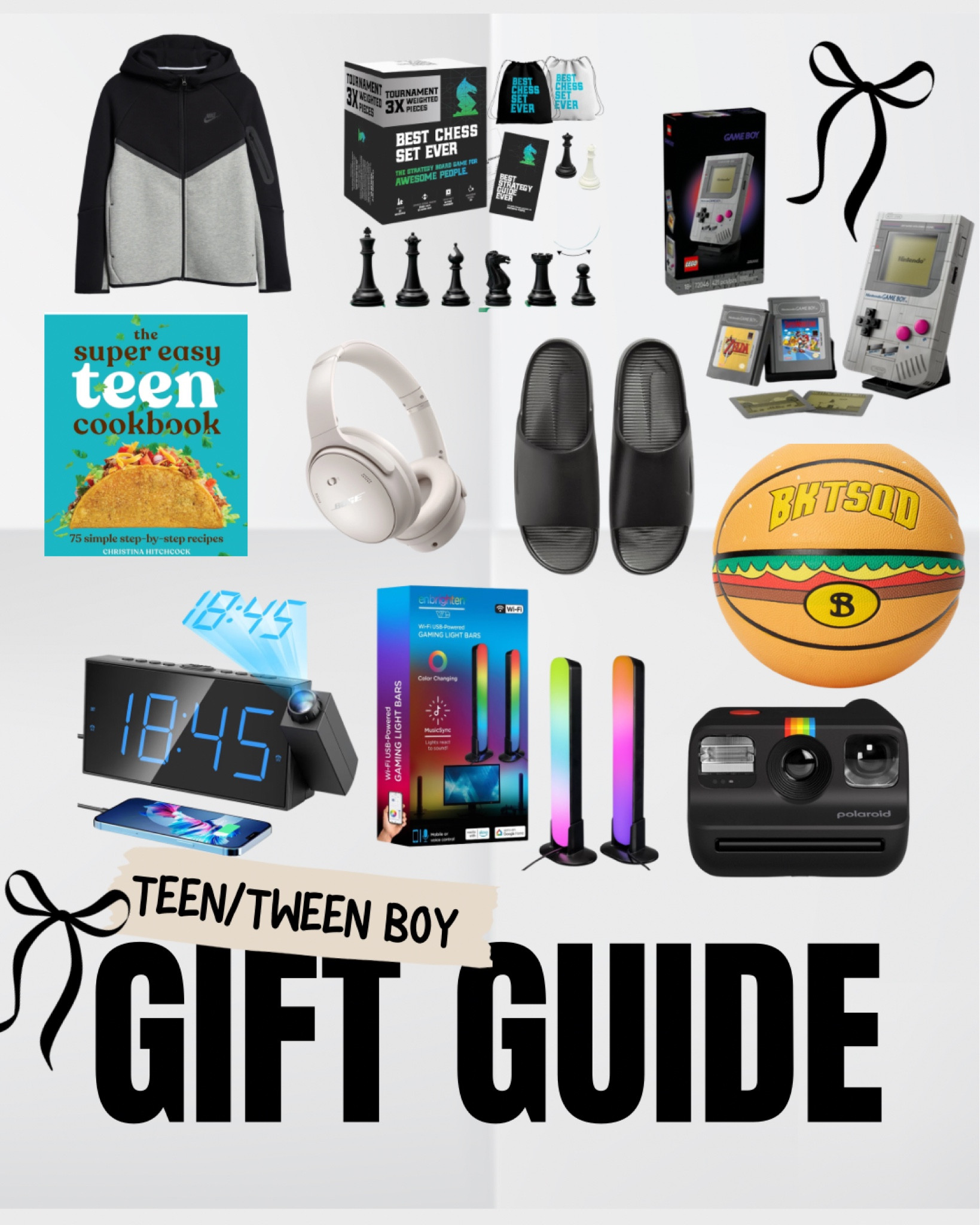 Teen/Tween Boy Gift Guide 🎁

Teen gifts, gifts for boys, sports gifts, tech gifts 

#LTKHoliday #LTKGiftGuide #LTKmomlife