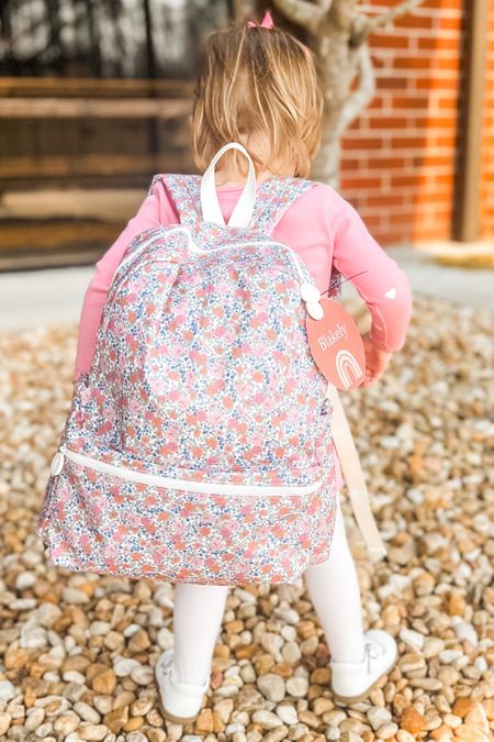 When your backpack is so cute you insist on carrying it yourself 🩷 
This print is currently not stocked but I linked a very similar one along with some boy options.  Lunchbox to match! 
.
.
#trvl #backpack #lunchbox #school #kids #boy #girl
#floral #gingham #poshtots #pt

#LTKfamily #LTKbaby #LTKkids