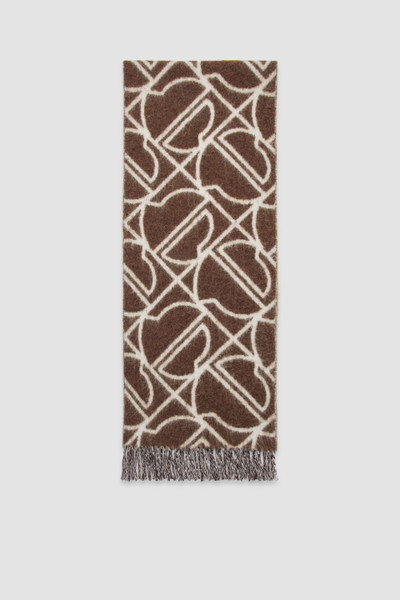 Logo Wool & Alpaca Scarf | Moncler