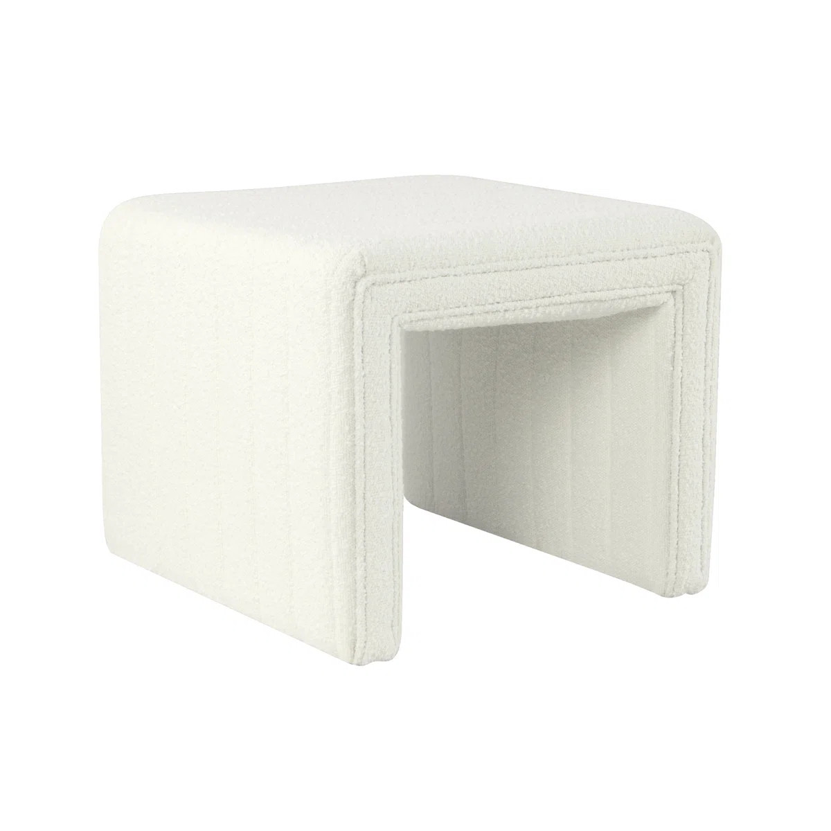 Aurealiz Modern Channel Ottoman | Wayfair North America