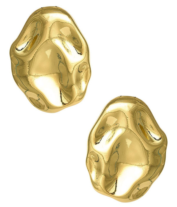 Golden Horizon - Earring Stud - 18k Gold Plated - Jess Fay Collection | Lisi Lerch Inc