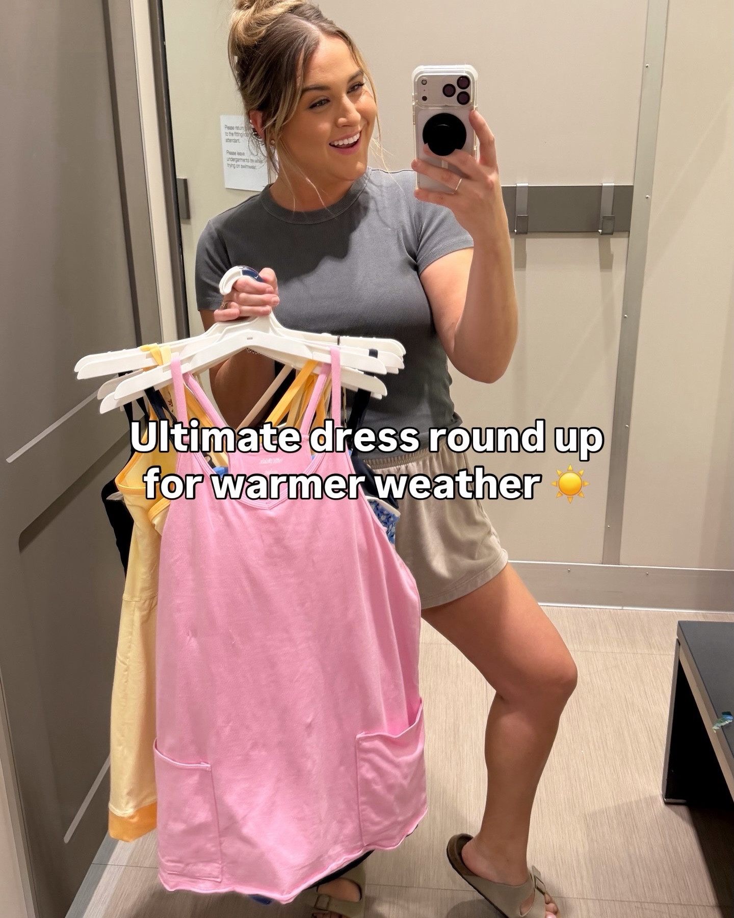 Sunny skies, iced coffee and these dresses on repeat 🫶🏻

Loving the dress selection at @target right now especially these active dresses! As a busy mom they are perfect to toss on and run out the door while still feeling cute and put together!

#momootd #midsizeootd #momstyleinspo
#midsizefashion #momcreator
stay at home mom style, mom outfits, sahm style, everyday mom style, mom fashion, mom ootd

#LTKspringtrends #LTKmomlife #LTKootd