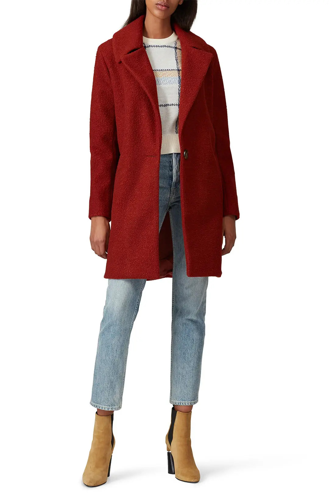 Faux Sherling Holly Coat | Rent the Runway