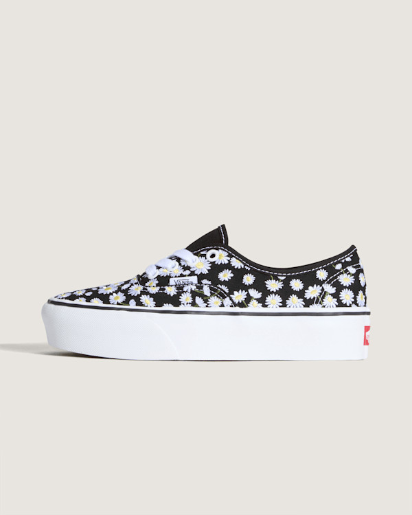Vans Authentic Platform Shoes (Black / White) - 9.5 Men 11.0 Women | Vans (US)