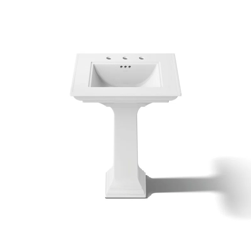 Memoirs® Stately Pedestal Bathroom Sink with Faucet Holes | Birch Lane