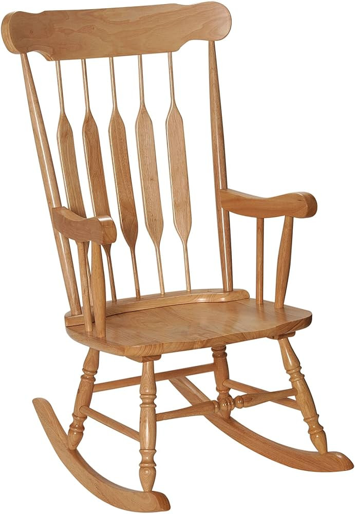 Gift Mark Rocking Chairs - Classic Wooden Rocker - Comfort Fitted Design Perfect for Living Rooms... | Amazon (US)